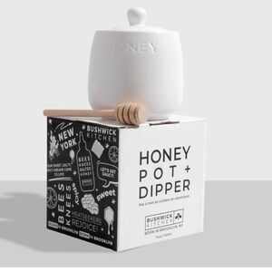 NEW Bushwick Kitchen Honey Pot and Dipper